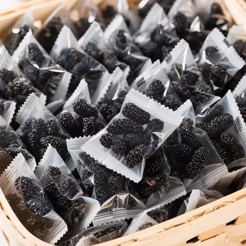 Dried Black Mulberry Fruit Sang Shen 桑葚 Sun Dried Herbal Tea and Culinary Use 3g x 2 Packs overview