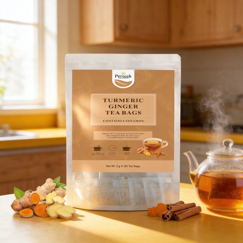 Premium Turmeric Ginger Cinnamon Tea Ginger Tea Bags 120g