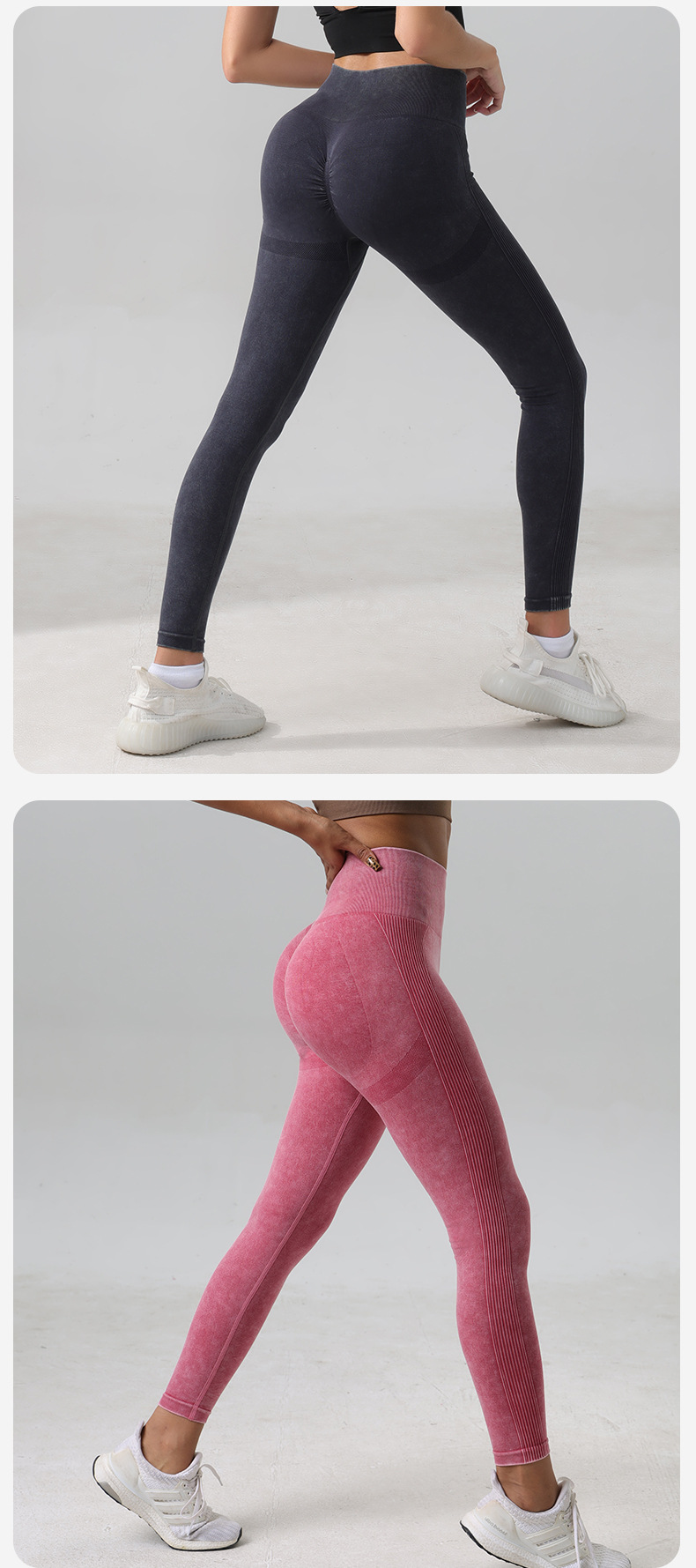 217g Weight Full Length Pants Length Chemical fiber blending, Nylon Fabric Type Leggings Pants Type Fitness Daily Simple Style Classic Style Solid Color Full Length Leggings