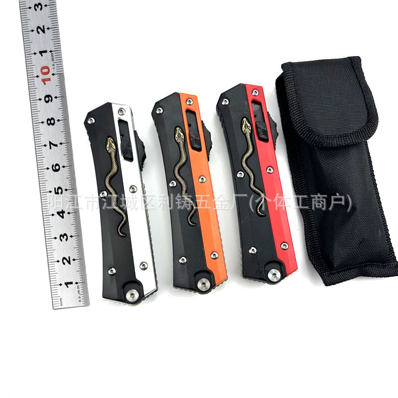 New Microtech Snake God Abs Plastic Handle High-Hardness Portable Outdoor Multi-Purpose Tool for Home Use