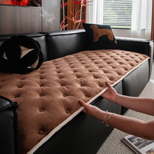 跨境专供 加厚毛绒高质感沙发垫衍缝包边工艺现代家居装饰可机洗