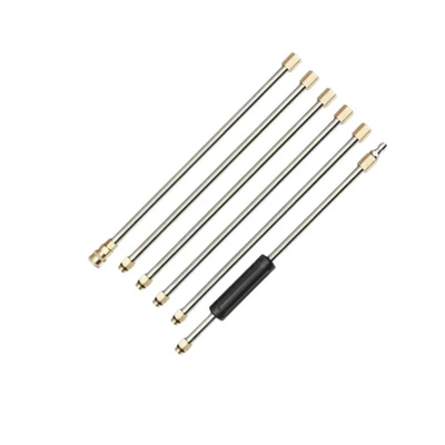 Stainless Steel Eaves Cleaning Rod: High pressure car wash water gun