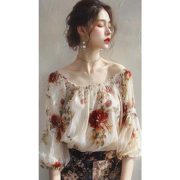Shiffon summer shirt