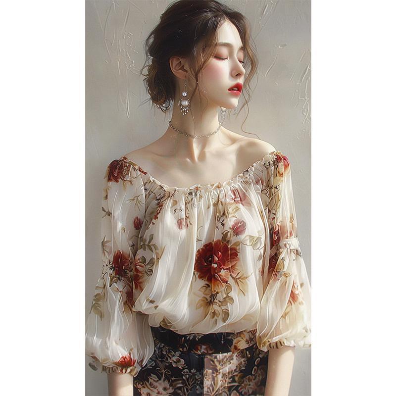 Shiffon summer shirt
