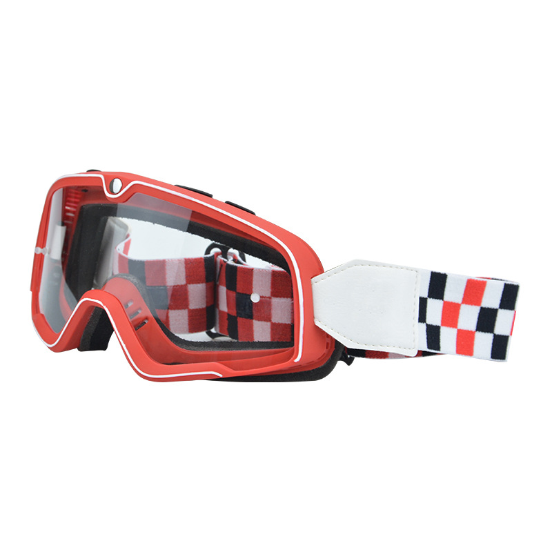Fashion motorcycle speed reducing helmet goggles, high-definition windproof and dustproof off-road goggles_voghion.com