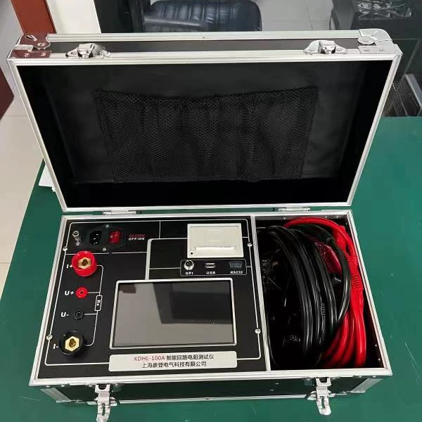 KDHL-200A интеллектуальный тестер сопротивления контура тестер сопротивления контура тестер контактного сопротивления