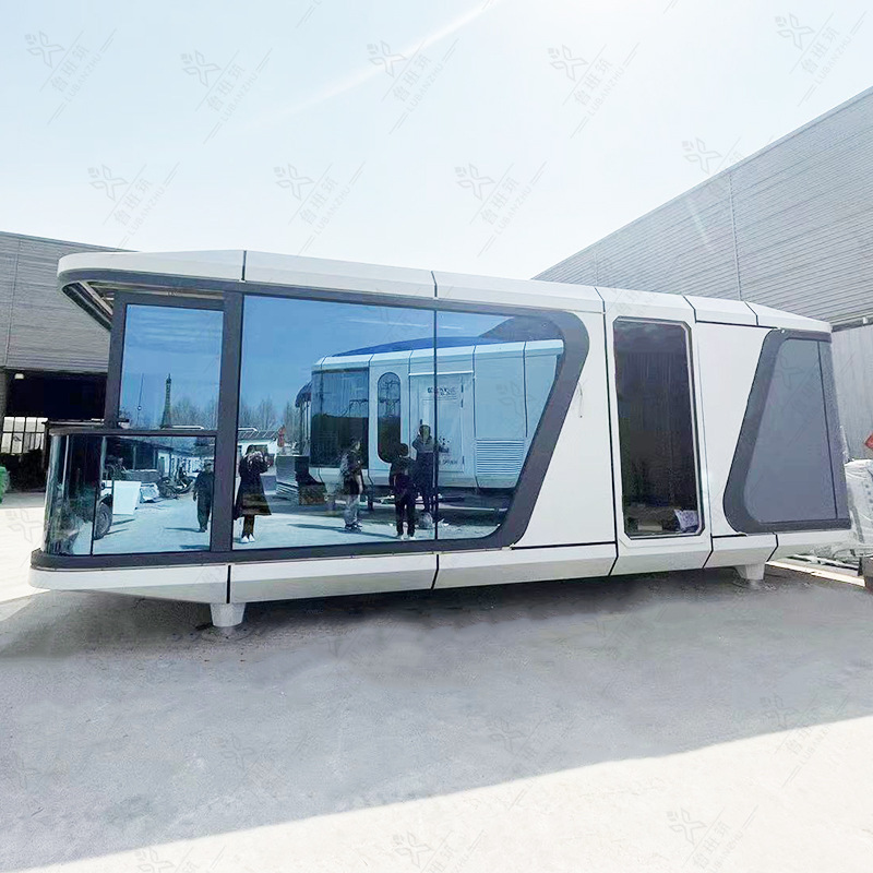 Zhangjiajie espacio escénico cápsula B & B turismo paisaje estructura de acero Casa villa vacaciones casa móvil personalización