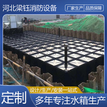 方形镀锌储水箱 BDF地埋式水箱箱泵一体化抗浮式复合板地埋水箱