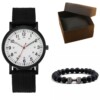 Nylon metal gold watch, universal case for elementary school students, new collection, simple and elegant design