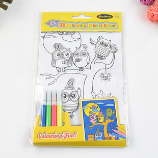 �׃�����DIY�ֹ���ɫ����ˮ�ʮ����w�T�f��ͯ�ֹ����Tɫ��ͨ�L��