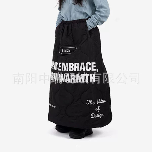 Source Manufacturer Wholesale Outdoor Windproof Knee Skirt Autumn and Winter Hiking and Cycling Warm Windproof Leggings Half Apron