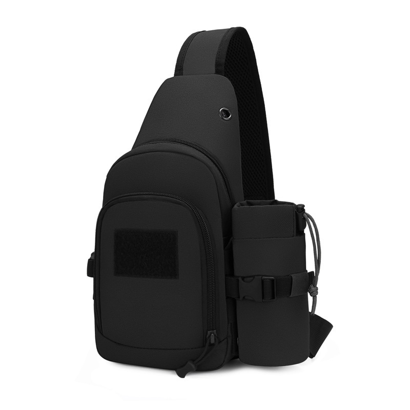 Factory Direct fishing bag satchel men's small backpack shoulder crossbody chest bag cross waist bag kit simple all-match