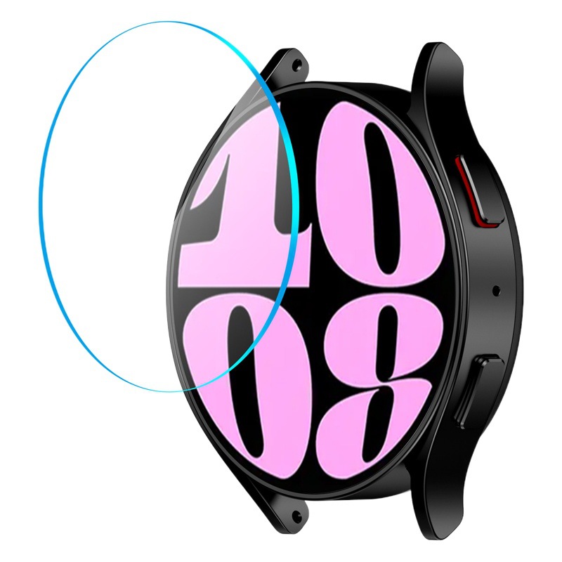Adecuado para Samsung Galaxy watch6 ver película templada de alta calidad automática velocidad pegatina película artefacto película templada