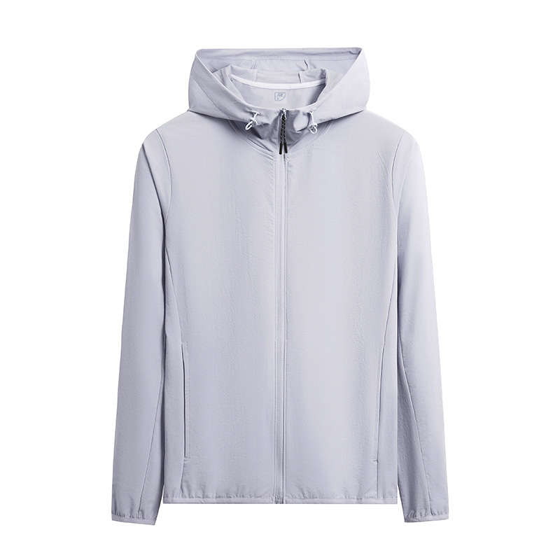 New zipper cardigan sweater women's casual hoodie women's top sports solid color stand collar zipper coat wholesale