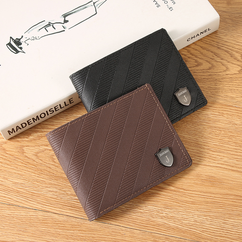 Nuevas carteras de hombre transfronterizas, carteras de moda corta, carteras de gran capacidad para jóvenes, carteras de tarjetas múltiples, carteras de hombre, carteras de hombre