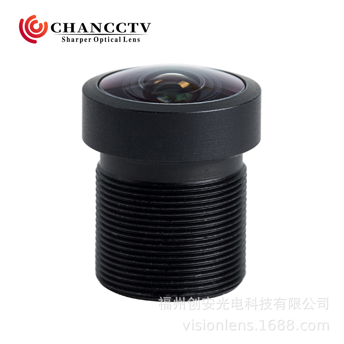 VISIONLENS 3.93mm 1/1.8″适用于运动相机 安防广角 智能AI镜头