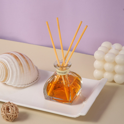 Air Freshener Non-Flame Aroma Diffuser Bamboo Stick Living Room Decor Shangri-La Gradient Mongolian Yurt Aroma 50ml