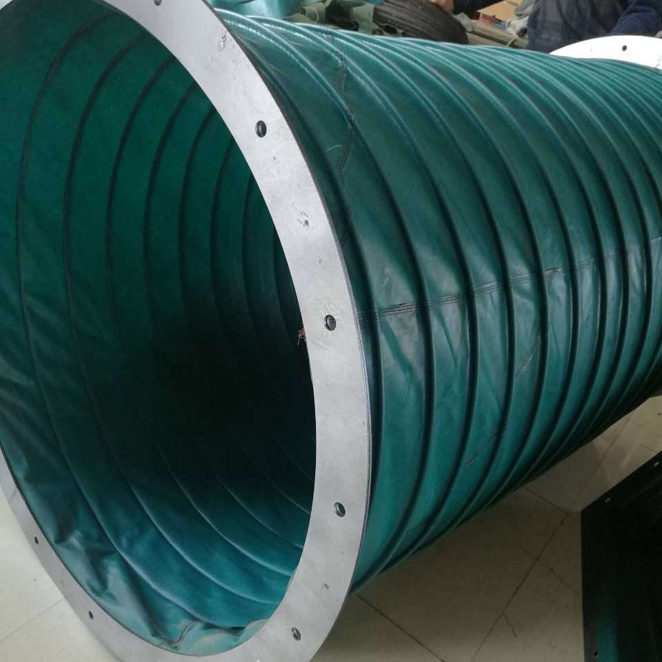 风机口除尘耐磨帆布软连接