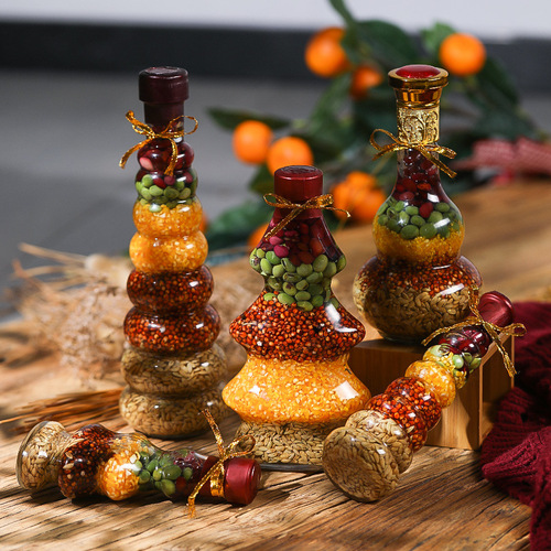 Good harvest, grain ornaments, moving ceremony supplies, new house decoration, new house decorations, housewarming celebration decorations