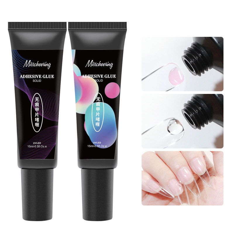 Black technology patch glue new phototherapy nail drill nail extension nail gel nail adhesive nail salon special