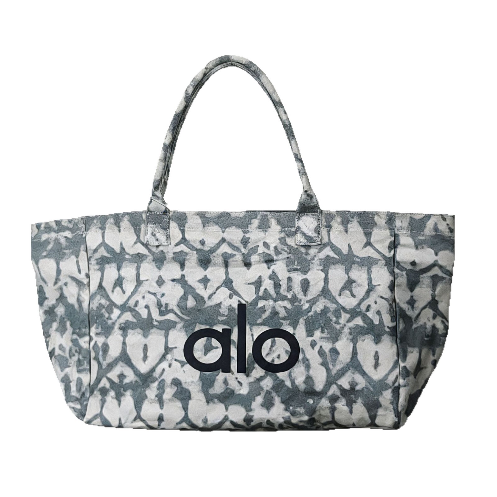 ALO Letter Print Tote Bag for Women, Large Capacity Commuter Versatile Canvas Yoga Bag, Dropshipping, Custom Logo Available - Thumbnail 5
