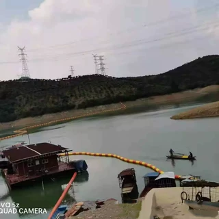 码头船只停靠浮筒 桥涵口拦污浮筒 公园景区水上船只防护栏