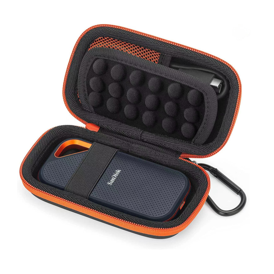 Adecuado para Sandisk Sandi E60E61E30 caja de almacenamiento de disco duro móvil de estado sólido Samsung Disco Duro bolsa de almacenamiento portátil image 6