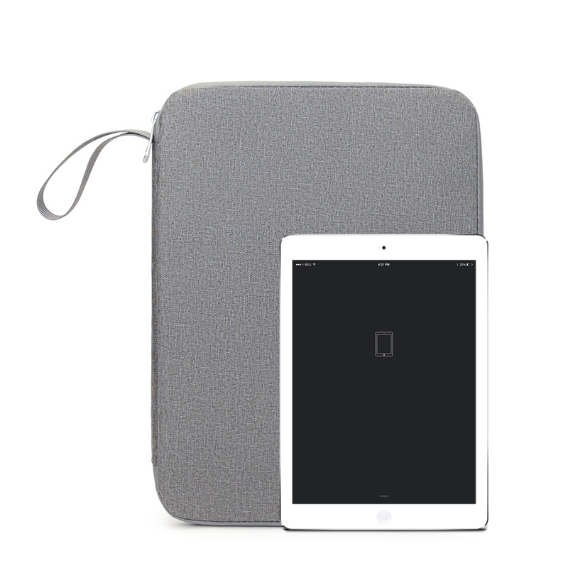 2025 nuevo bolso de almacenamiento de tableta de viaje simple de ocio bolso de computadora portátil a prueba de caídas de moda image 3
