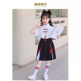 六一儿童表演服装中国风演出服女合唱幼儿园朗诵小学生运动会班服