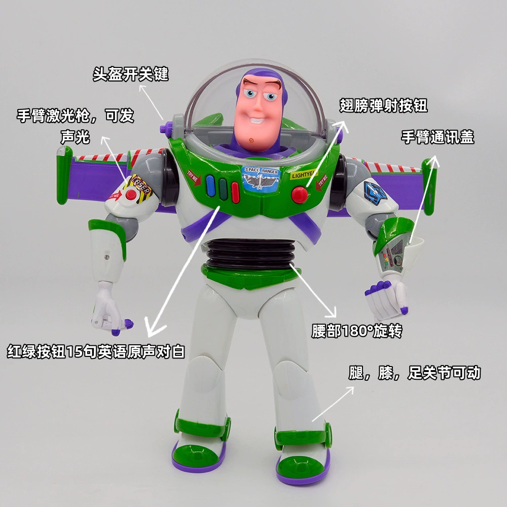 Toy, glowing electric minifigure, doll, makes sounds