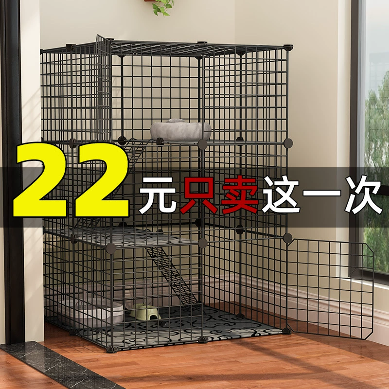 Домашняя Крытая вилла с кошачьей клеткой и туалетом не покрывает площадь маленькой кошки, большое кошачье гнездо, кошачий дом, кошачья рама для лазанья