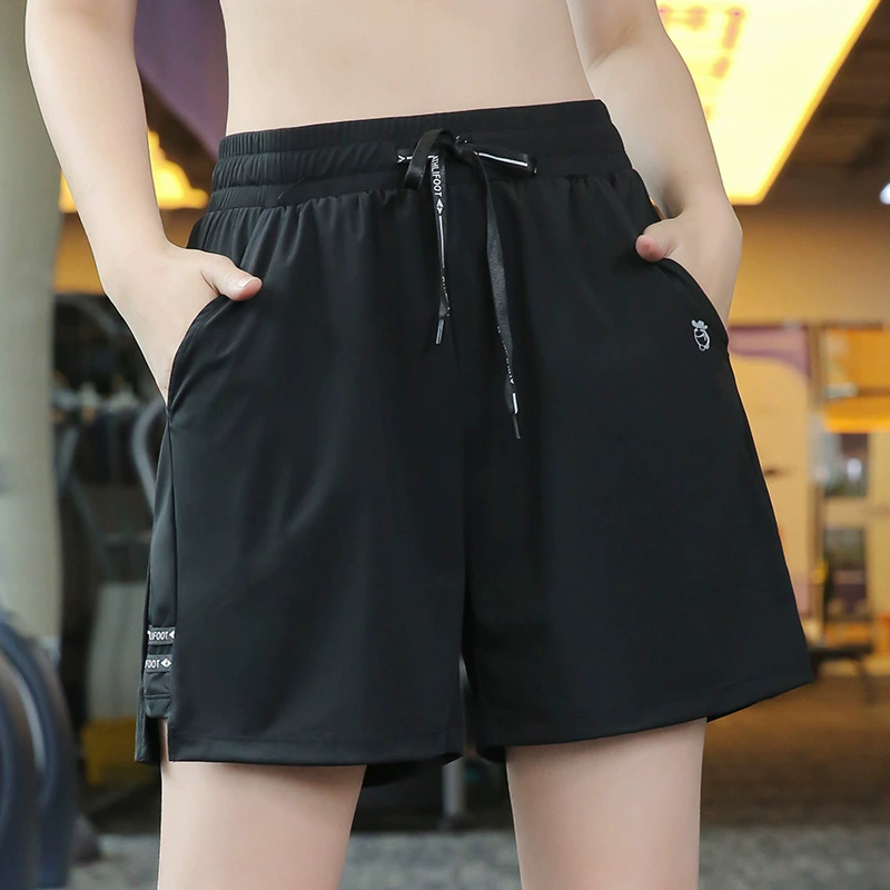 Спортивные шорты больших размеров, женские летние толстые штаны для бега, йоги, свободные брюки с защитой от света, фитнес-штаны S