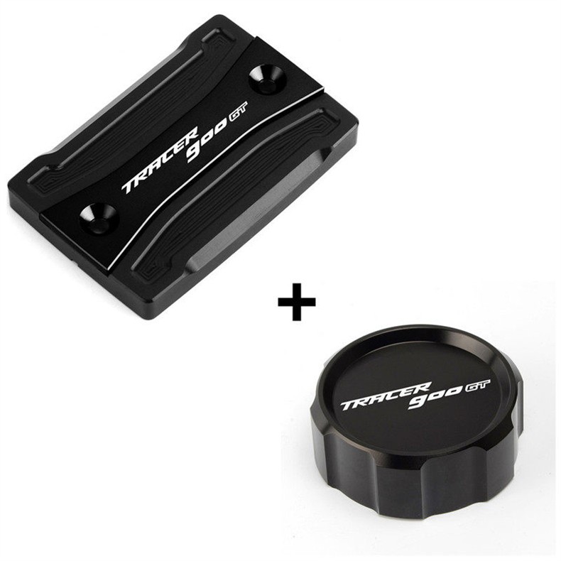Suitable for Yamaha Tracer 900Gt 18-23 Modified Front Brake Pump Cover + Rear Brake Oil Reservoir Cover