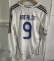 0607 real madrid home long sleeve no. 9 ronaldo
