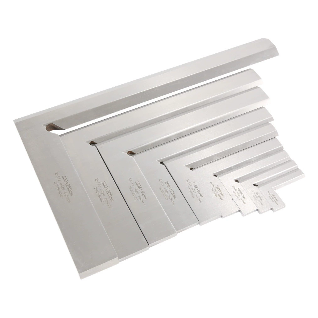 Dequ L-образная деревообрабатывающая углеродистая сталь 90-градусная угловая линейка лезвие ножа правый угол линейка правый угол измерительный инструмент