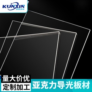 Customized Optical Grade Pmma Silk Screen Heat Pressed Acrylic Transparent Sheet for Light Guide Plate