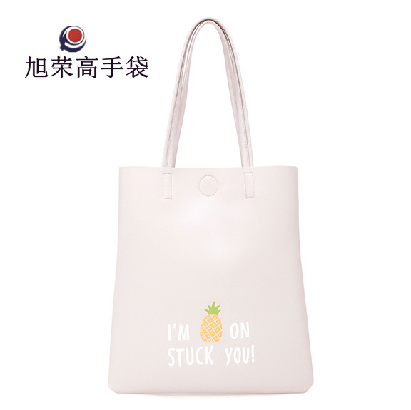 New Spring and Summer Fresh Daily Travel Crossbody Shoulder Bag Pineapple Pattern Casual Simple Handbag Bag Customization