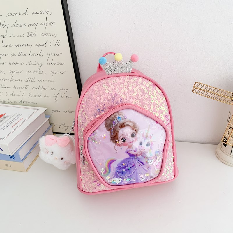 Mochila para niños, mochila para niñas lindas, nueva mini mochila de jardín de infantes de dibujos animados, pequeña mochila de viaje al aire libre