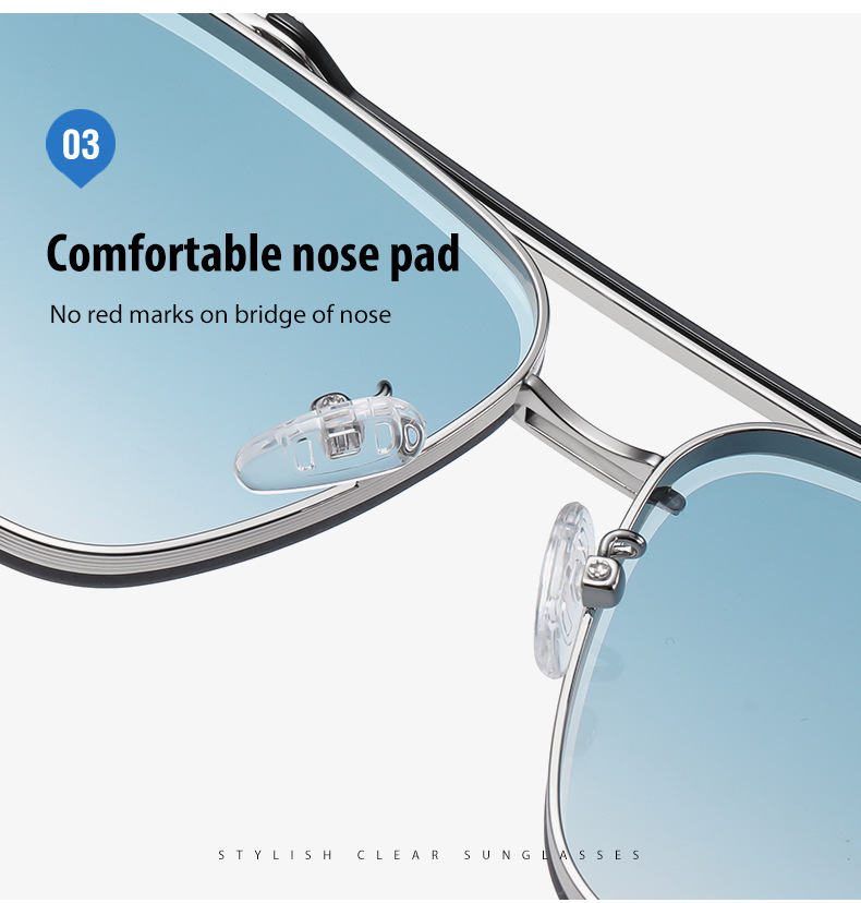 Title 8, Óculos de sol gradientes polarizados coloridos ...