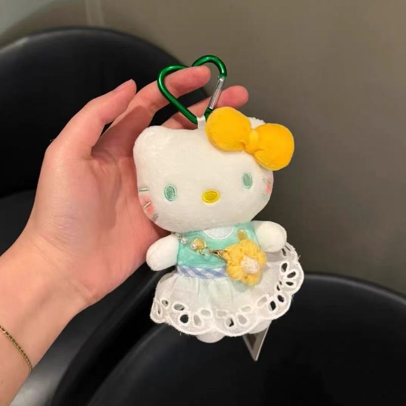 挎包kitty包包挂件钥匙扣书包挂饰可爱卡通毛绒公仔玩偶礼物|undefined