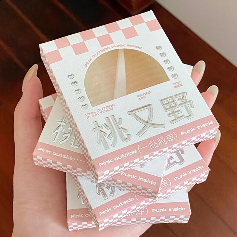 桃又野双眼皮贴蕾丝隐形无痕自然单眼皮肿眼泡专用单双面网纱正品|undefined