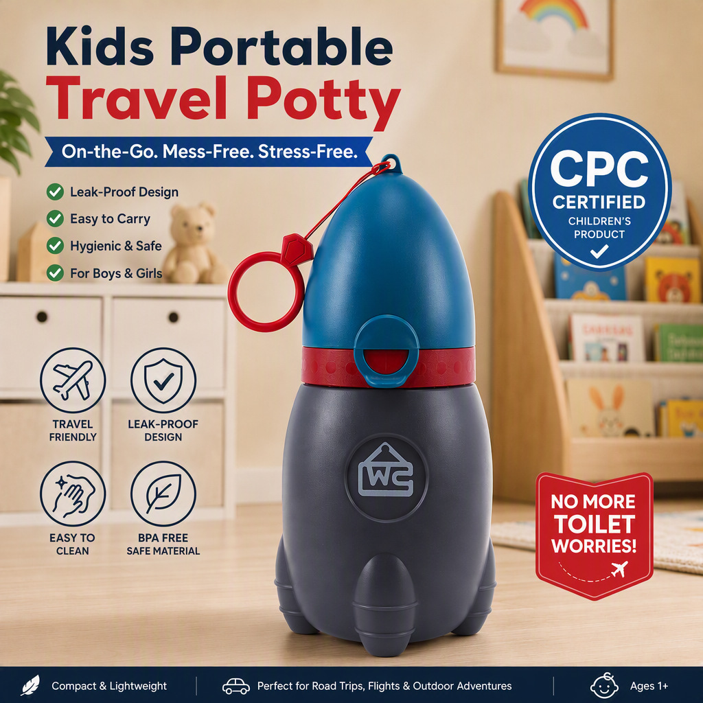 Children's Rocket Urinal Baby Travel Portable Urinal Boy Urinal Outdoor Portable Drop Shipping