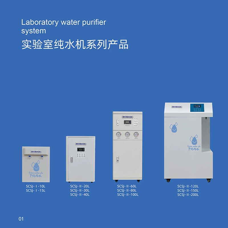 BIOBASE обратный осмос воды деионизированная вода лаборатория SCSJ-I очиститель воды 15L/HX20