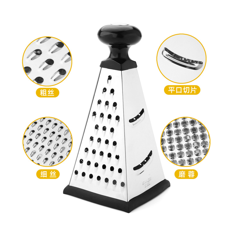 メーカー卸売り平面ケース付きステンレス三合一削り器多機能野菜切り器神器新多用途|undefined