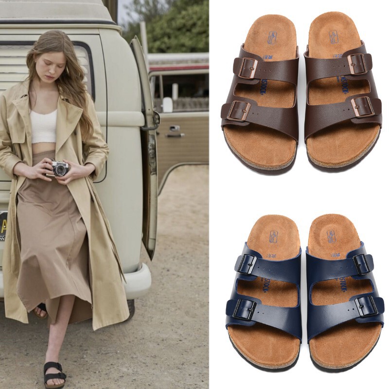 Summer Ladies Niche Roman Style Flat Slippers Cork Slippers Beach Shoes New Slippers Wholesale