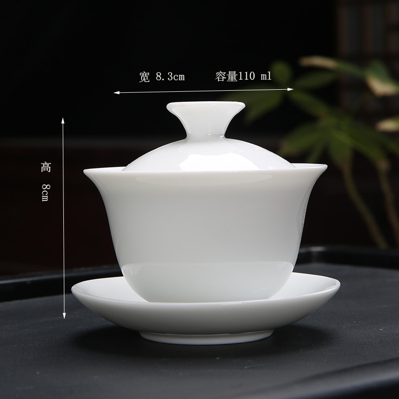 White porcelain [Sancai bowl] 110ml