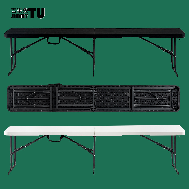 1.8 Taburete plegable HDPE taburete plegable al aire libre taburete de mesa de comedor taburete de promoción portátil taburete de cambio de zapatos