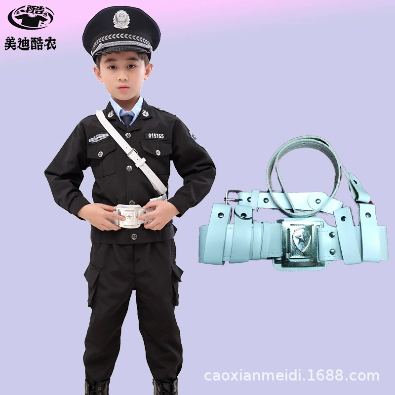 Детский полицейский пояс Красная Армия маленький специальный полицейский ремень детский Камуфляжный Пояс детский ролевой Игровой