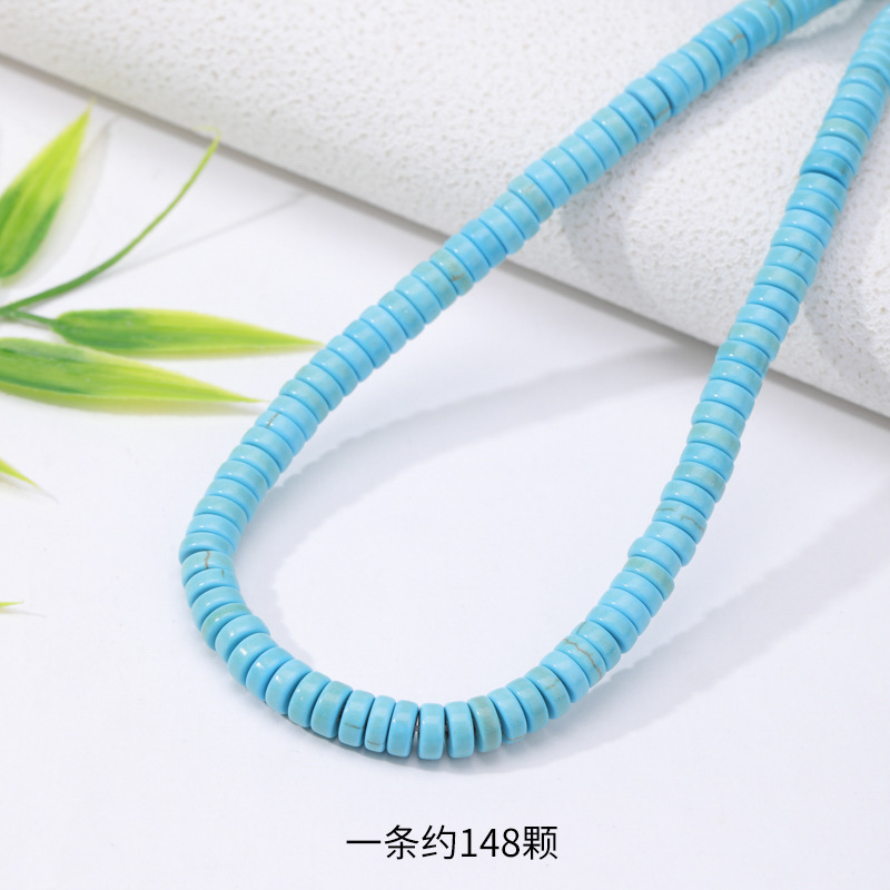 蓝松石直角隔片配件串珠diy半成品饰品手工散珠配件隔片现货批发|undefined