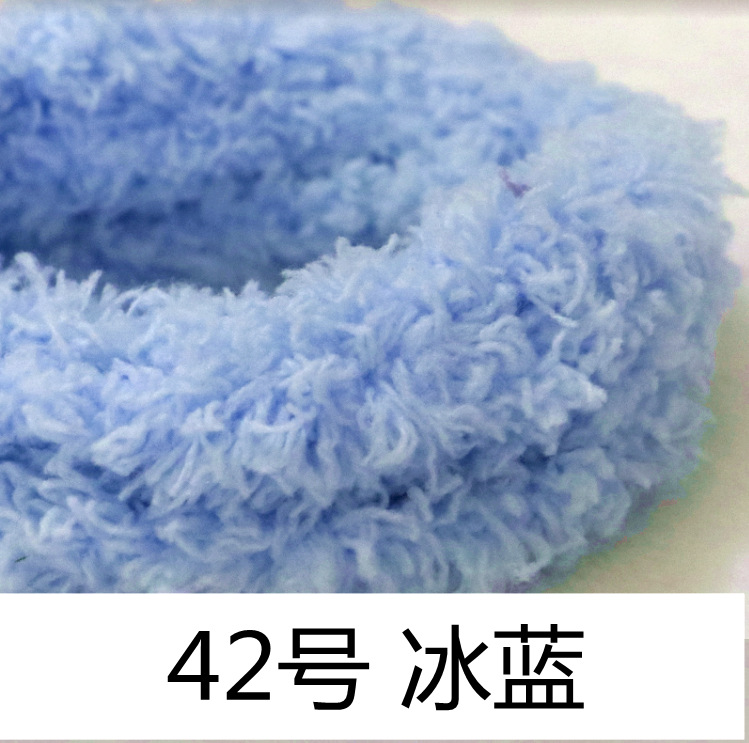 15mm cifrado Twist stick 1 m largo Super grueso Super denso tira de lana de raíz de lana hecha a mano DIY cachorro material paquete